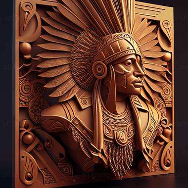 3D model aztec (STL)